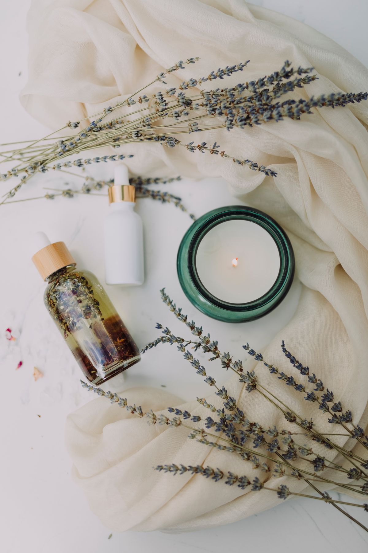 Botanical spa styling at Flora Nails & Spa